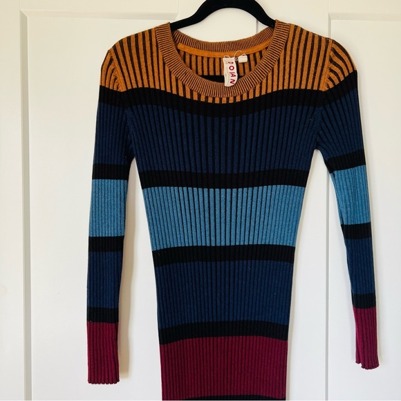 Dolan for Anthropologie Lorna Midi Sweater Dress Size Extra Small - Picture 6 of 9